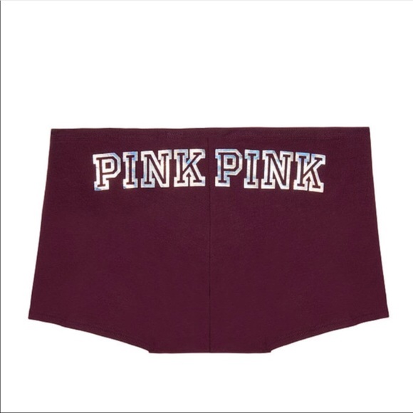 New Victoria’s Secret PINK Boyshort Panties - Large - Picture 1 of 2
